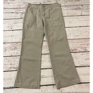 The North Face Womans Carpenter Work Pants Size 8 Outdoor Flared 29" Inseam Y2K